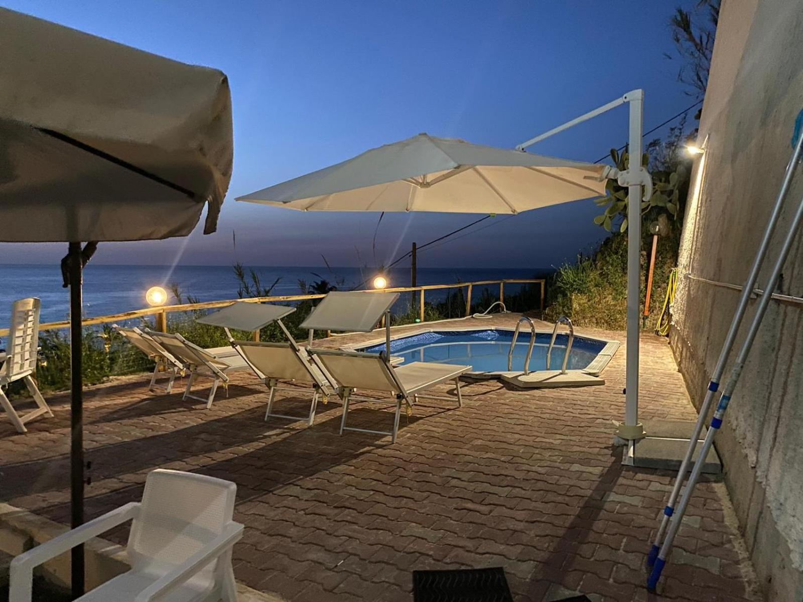 Bellavista Leilighet Capo Vaticano Eksteriør bilde